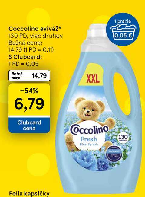 Coccolino aviváž 130 PD