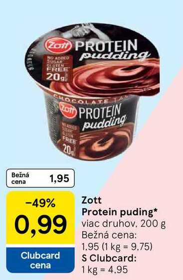 Zott Protein puding 200 g