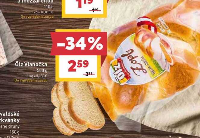 Ölz Vianočka 500 g