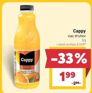 Cappy viac druhov 1L