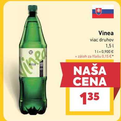 Vinea viac druhov 1,5l