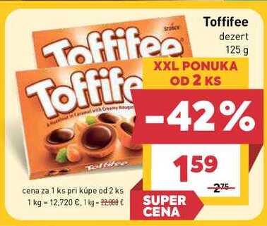 Toffifee dezert 125 g