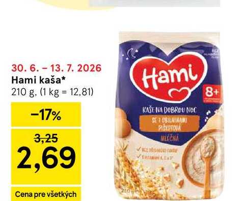 Hami kaša 210 g