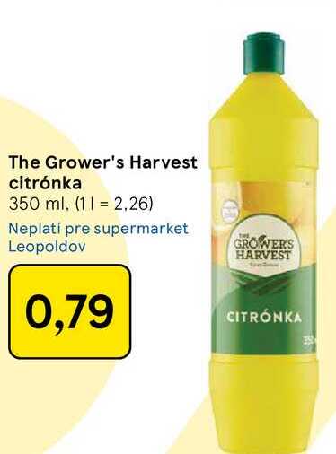 The Grower's Harvest citrónka 350 ml