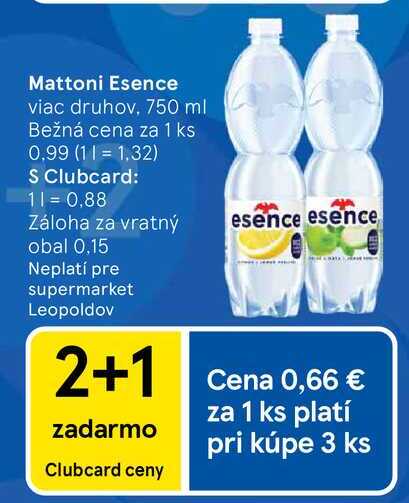Mattoni Esence viac druhov, 750 ml