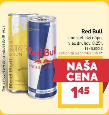 Red Bull energy drink 250 ml