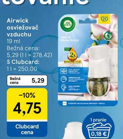 Airwick osviežovač vzduchu 19 ml 