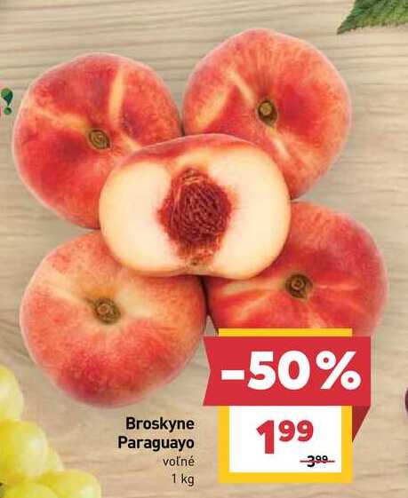 Broskyne Paraguayo voľné 1 kg