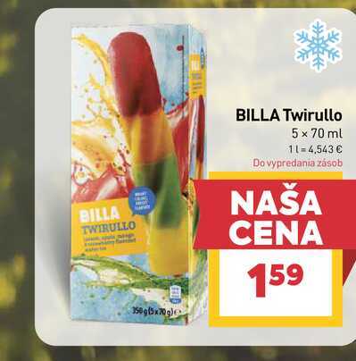 BILLA Twirullo 5 x 70 ml 