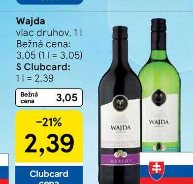 Wajda viac druhov, 1l