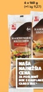 K-Classic Hamburgerové žemle