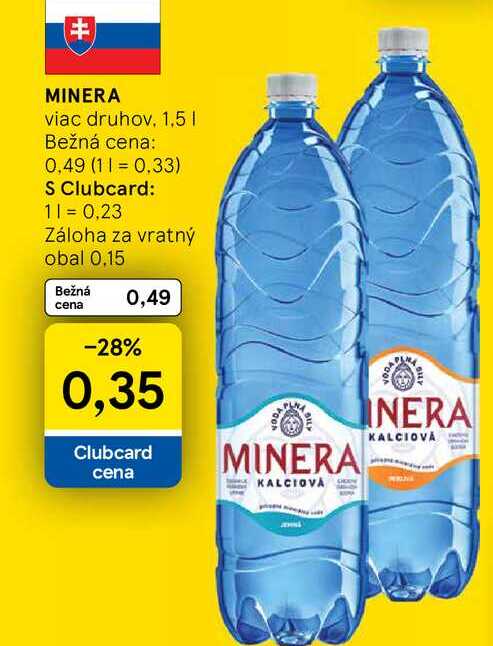 MINERA viac druhov 1,5l