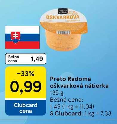 Preto Radoma oškvarková nátierka 135 g