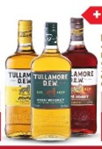 Tullamore Dew Írska whiskey alebo likér ALK.