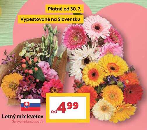 Letný mix kvetov 