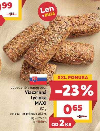 Viaczrnná tyčinka 82 g 