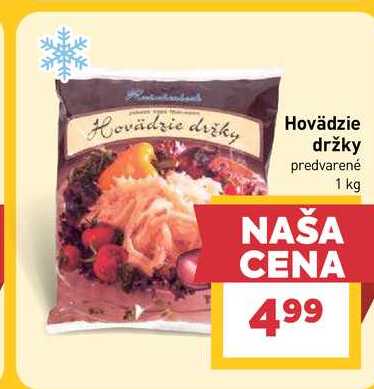 Hovädzie držky predvarené 1 kg