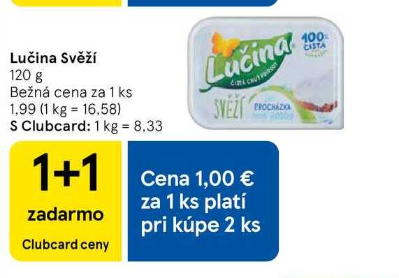 Lučina Svěží 120 g