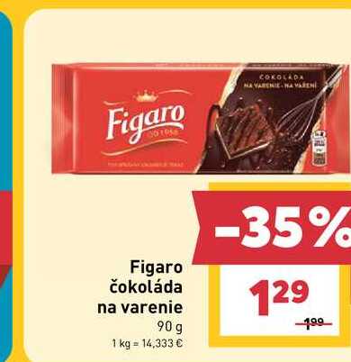 Figaro čokoláda na varenie 90 g
