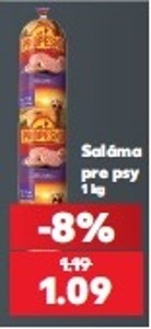 Propesko Saláma pre psy