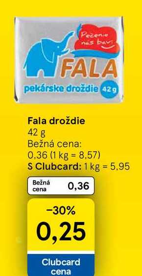 Fala droždie 42 g