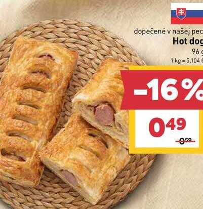 Hot dog 96 g