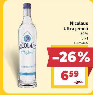 Nicolaus Ultra jemná 30% 0,7l