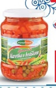 Novofruct Karotka s hráškom