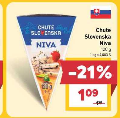 Chute Slovenska Niva 120 g