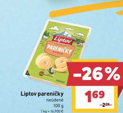 Liptov pareničky neúdené 100 g
