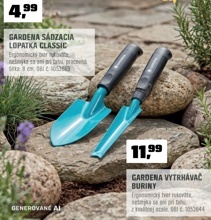 GARDENA SÁDZACIA LOPATKA CLASSIC