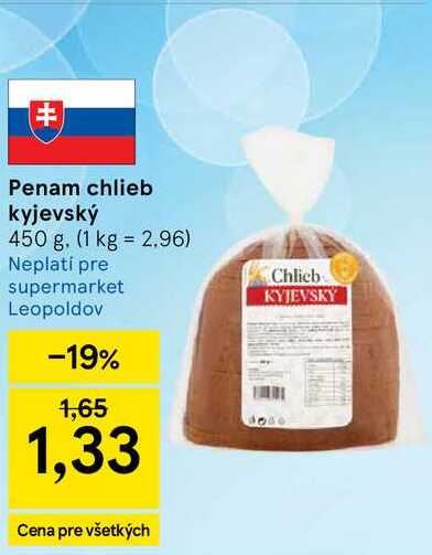Penam chlieb kyjevský 450 g