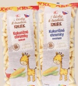 Z lásky k treadícií Kaufík Kukuričné chrumky