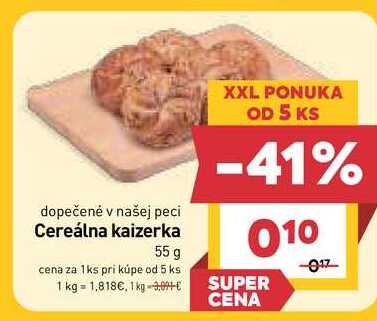 Cereálna kaizerka 55 g