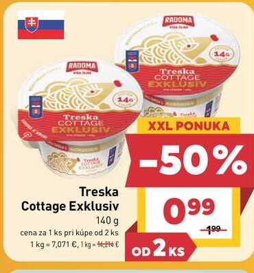 Treska Cottage Exklusiv 140 g
