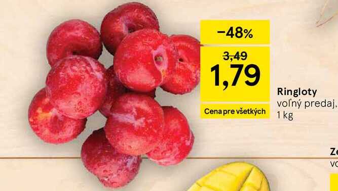 Ringloty voľný predaj 1kg