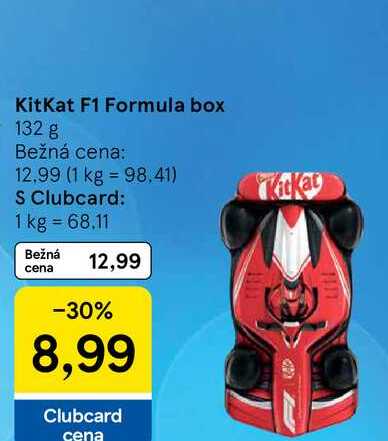 KitKat F1 Formula box 132 g
