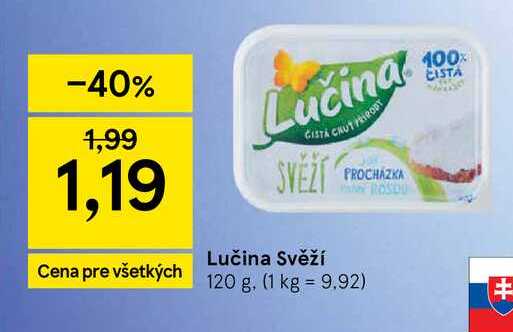 Lučina Svěží 120 g