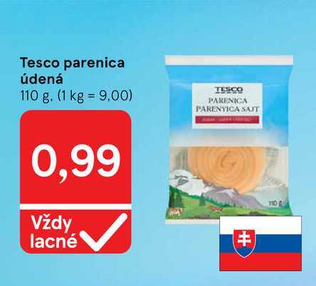 Tesco parenica údená 110 g