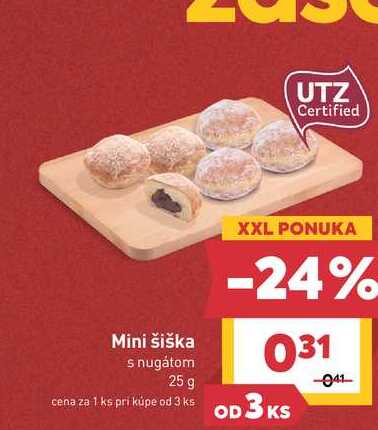 Mini šiška s nugátom 25 g 