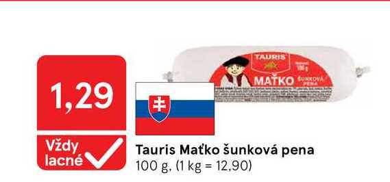 Tauris Maťko šunková pena 100 g