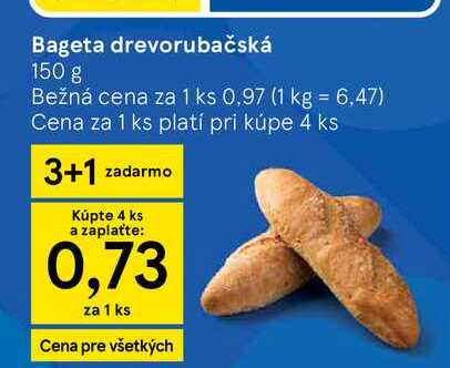 Bageta drevorubačská 150 g 