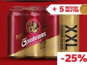 Gambrinus Svetlý ležiak v akcii