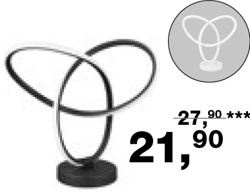 Stolná LED lampa LANDO