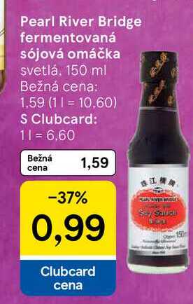 Pearl River Bridge fermentovaná sójová omáčka svetlá, 150 ml 
