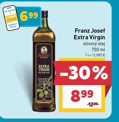 Franz Josef Extra Virgin olivový olej 750 ml