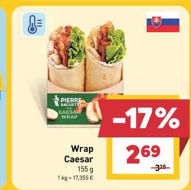 Wrap Caesar 155 g