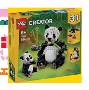 LEGO® Creator 3-in-1 31165 Divoké zvieratá: Pandia rodinka