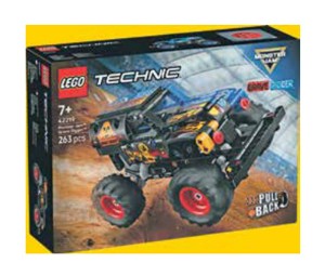 LEGO® Technik 42219 Monster Jam™ Grave Digger™ Oheň a ľad