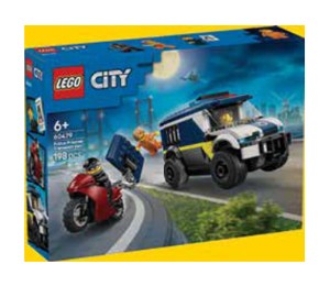 LEGO® City 60479 Policajná dodávka na prevoz väzňov